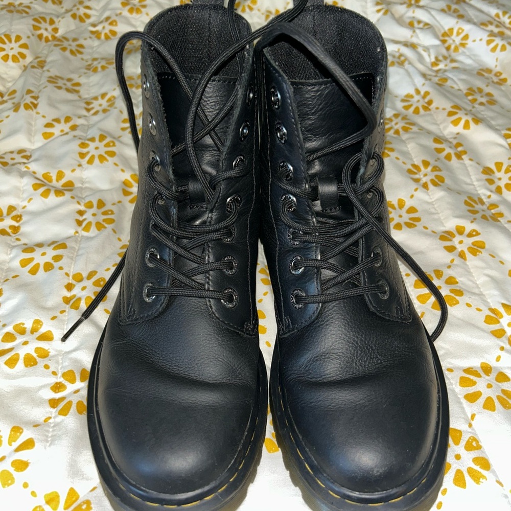 Dr. Martens Black Combat Boots
